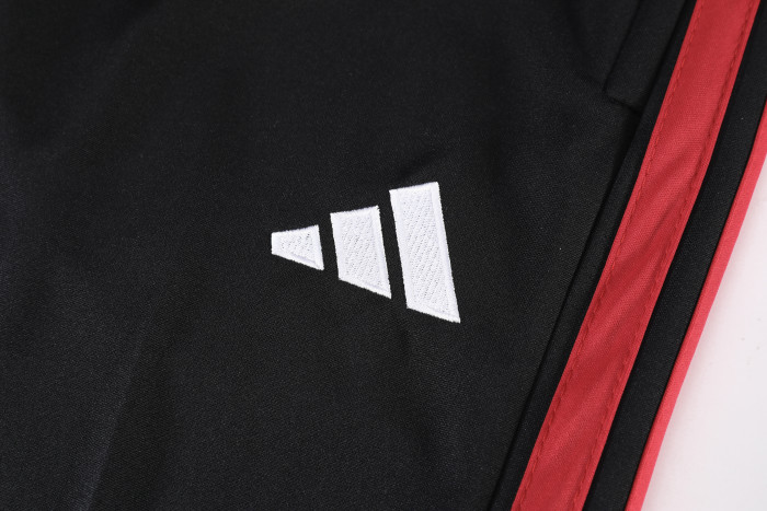 2026 AD Black Half Pull Tracksuit