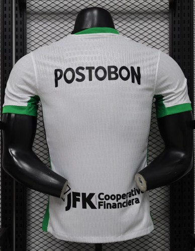 26-27 Atletico Nacional Away Player Version Soccer Jersey