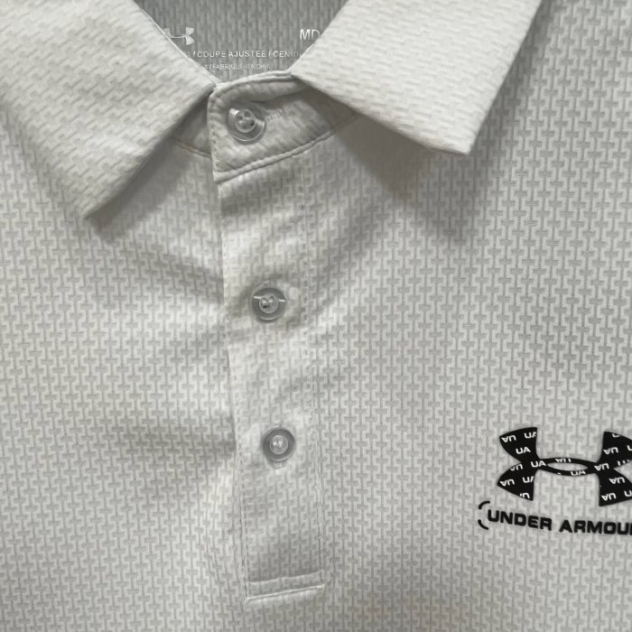 2026 UA White High Quality Polo Short Sleeve