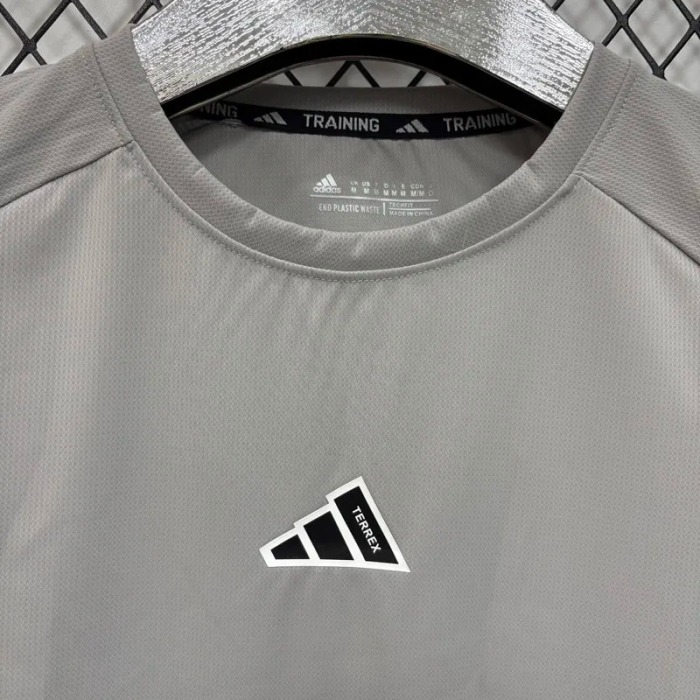 2026 AD Light gray High Quality Casual T-Shirt
