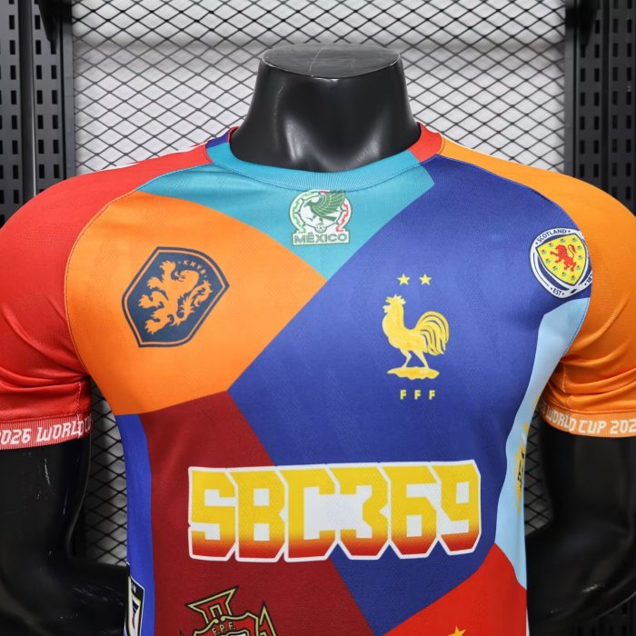 26-27 France Special Edition Player Version Soccer Jersey