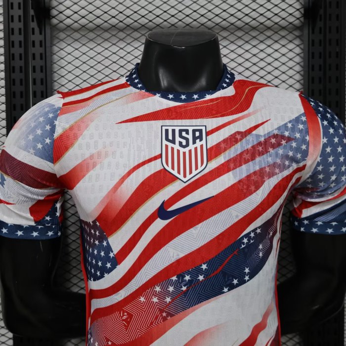 26-27 USA Special Edition Player Version Soccer Jersey