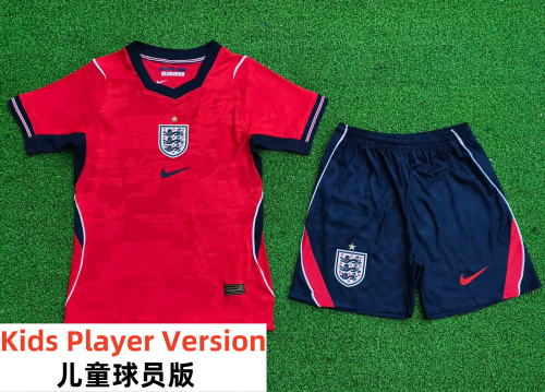 2026 England Away Player Version Kids Soccer Jersey (球员童装)