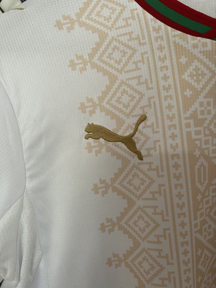 2026 World Cup Morocco Away Fans Soccer Jersey(With 2 Star)*两颗星