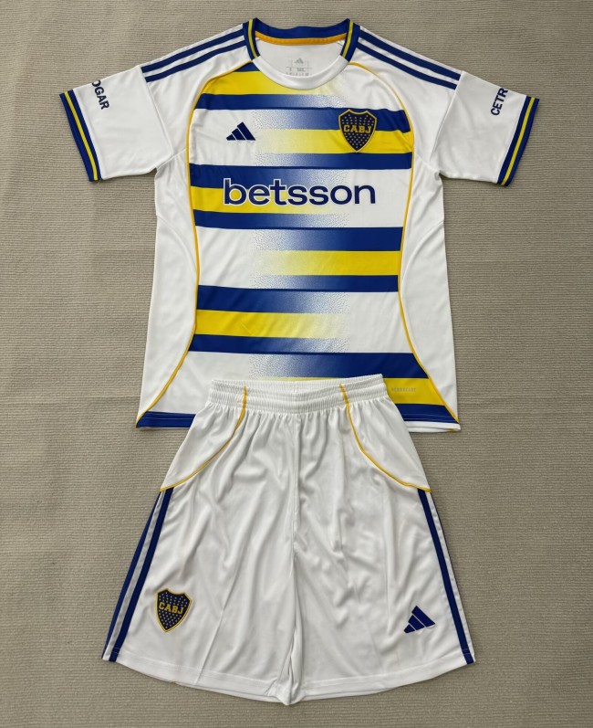 26-27 Boca Juniors Third Kids Soccer Jersey
