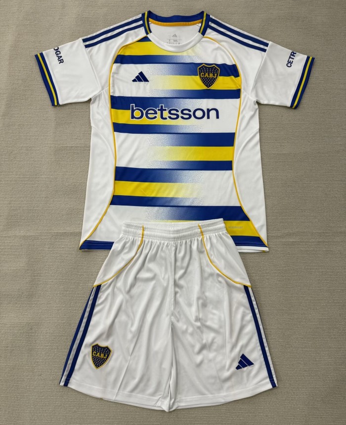 26-27 Boca Juniors Third Kids Soccer Jersey