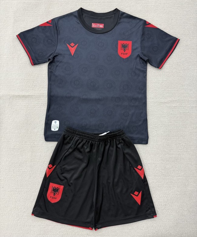 2026 Albania Third Kids Soccer Jersey