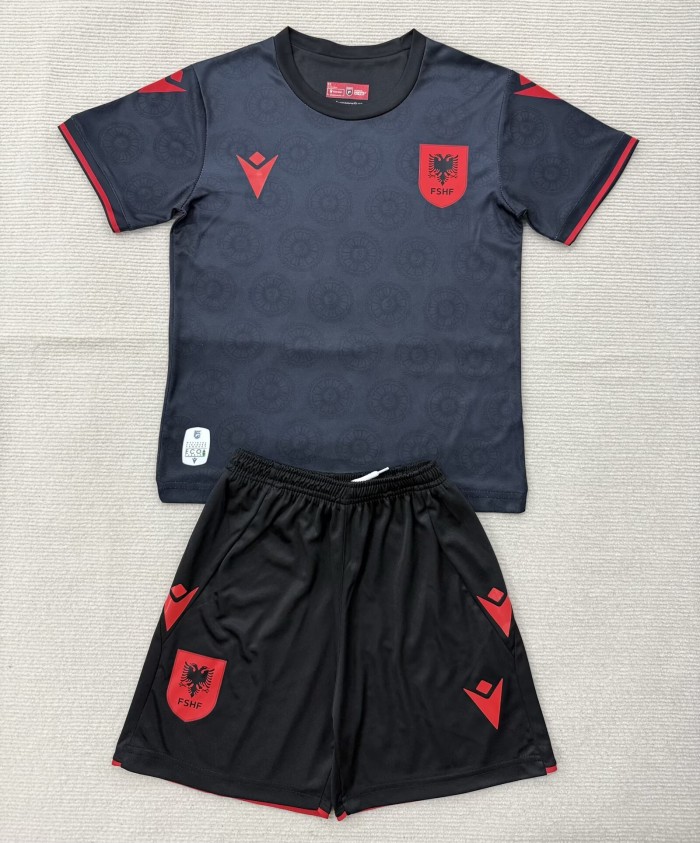 2026 Albania Third Kids Soccer Jersey