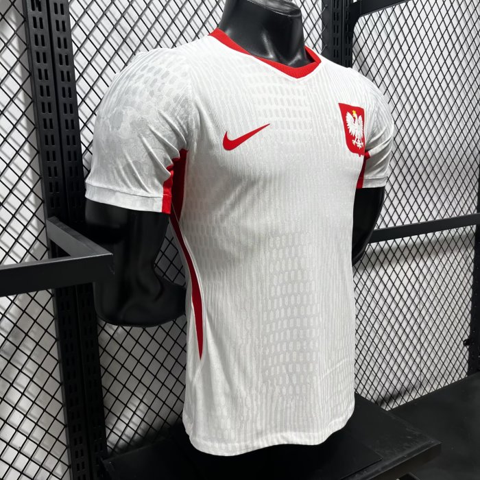 2026 World Cup Poland Home Player Version Soccer Jersey