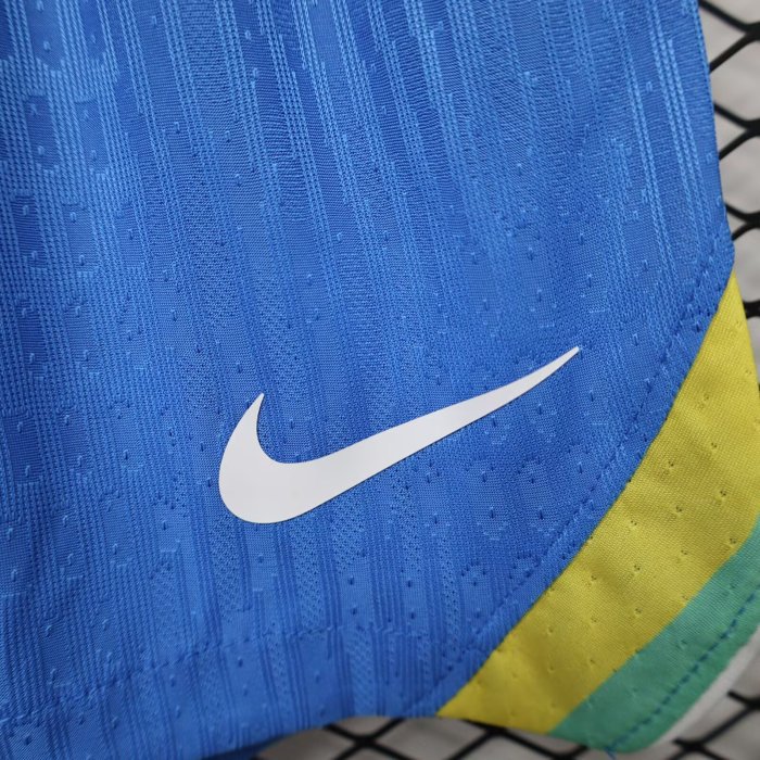 2026 World Cup Brazil Home Player Version Shorts Pants (球员短裤)