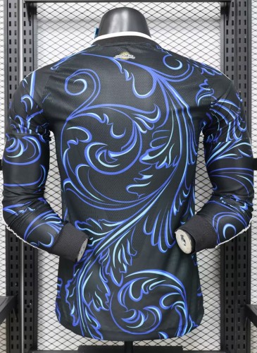 2026 World Cup Argentina Away Long Sleeve Player Version Soccer Jersey*长袖球员