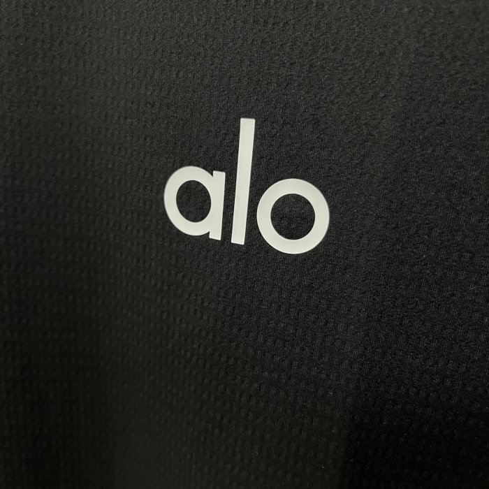 2026 Alo Black High Quality Casual T-Shirt