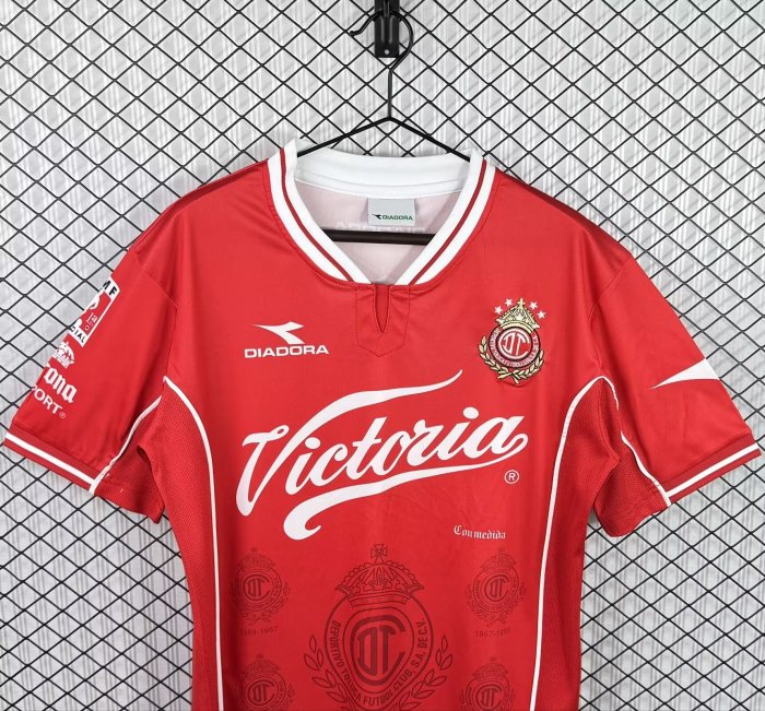 1998-1999 Toluca Home Fans Soccer Jersey