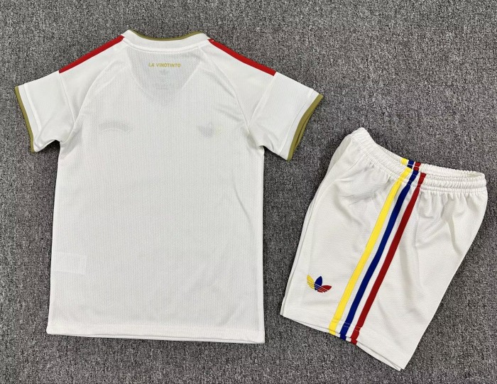 2026 Venezuela Away Kids Soccer Jersey