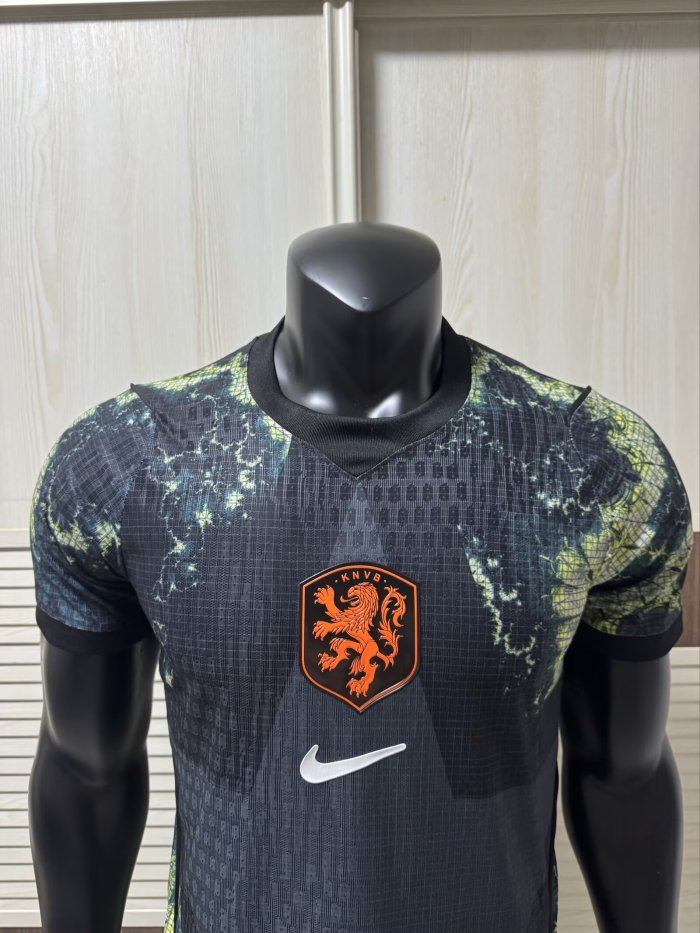 2026 NetherIands Black GoalKeeper Player Version Soccer Jersey