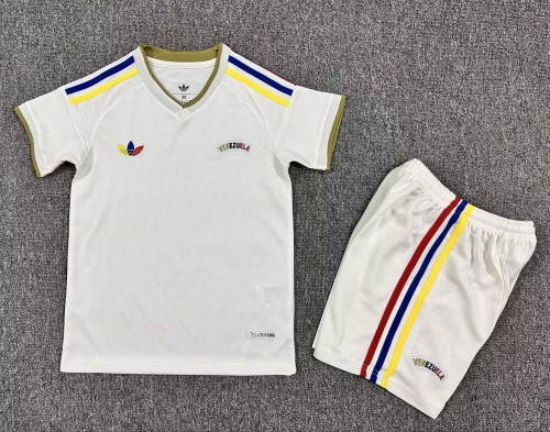 2026 Venezuela Away Kids Soccer Jersey