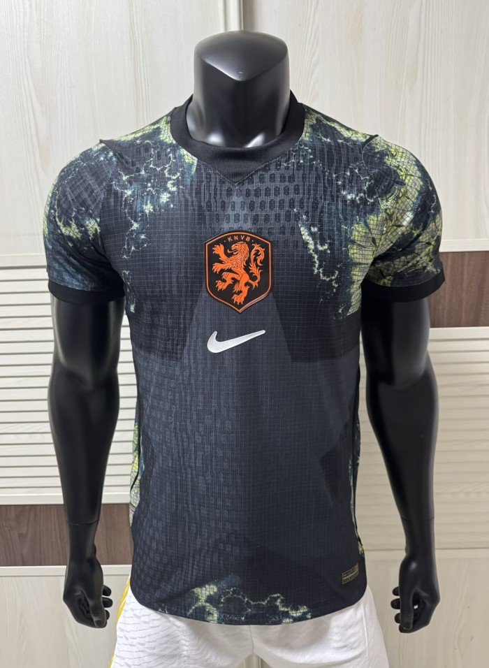 2026 NetherIands Black GoalKeeper Player Version Soccer Jersey