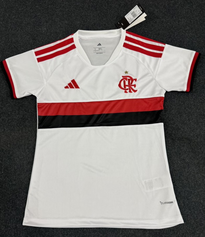 26-27 Flamengo Away Women Fans Soccer Jersey (女)