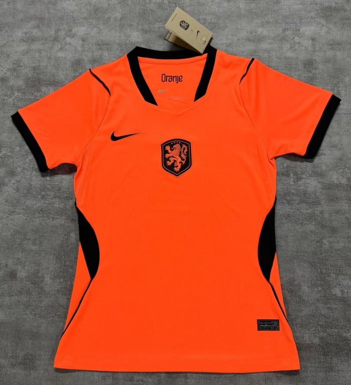 2026 NetherIands Home Women Fans Soccer Jersey (女)