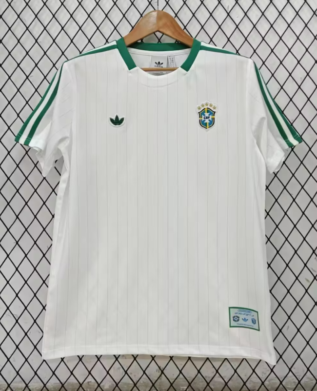 26-27 Brazil White Casual Version Training shirts