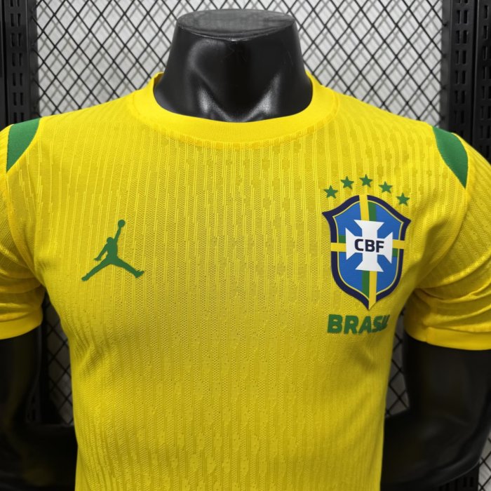 26-27 Brazil Yellow Special Edition Player Version Soccer Jersey