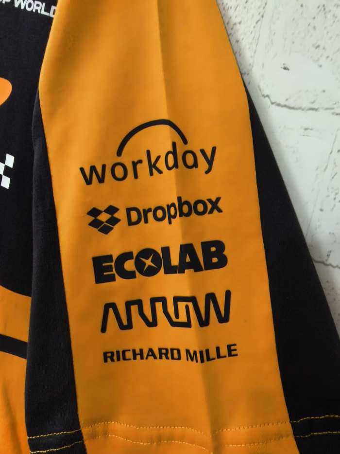 2026 F1 McLaren New Pattern Short Sleeve Racing Suit