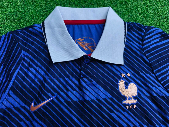 2026 World Cup France Home Player Version Kids Soccer Jersey(球员童装)