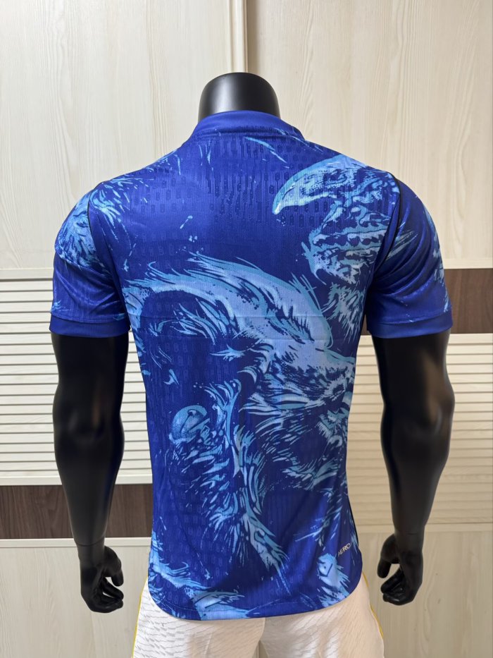 2026 England Blue GoalKeeper Player Version Soccer Jersey