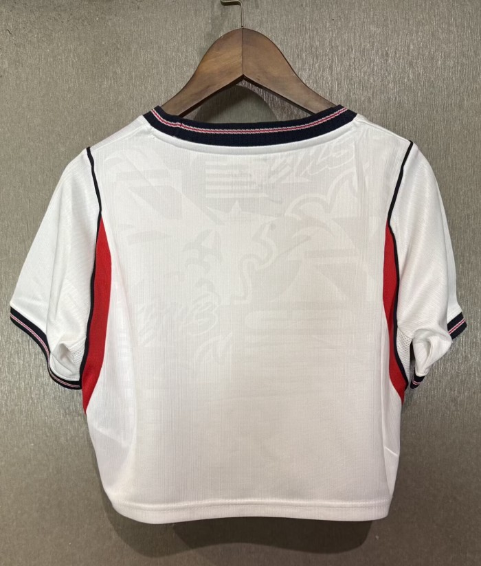 2026 World Cup England Home Women Cheerleading Short-sleeved (女)