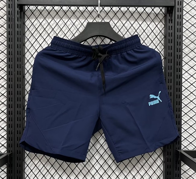 2026 PM Blue Casual Short Pants