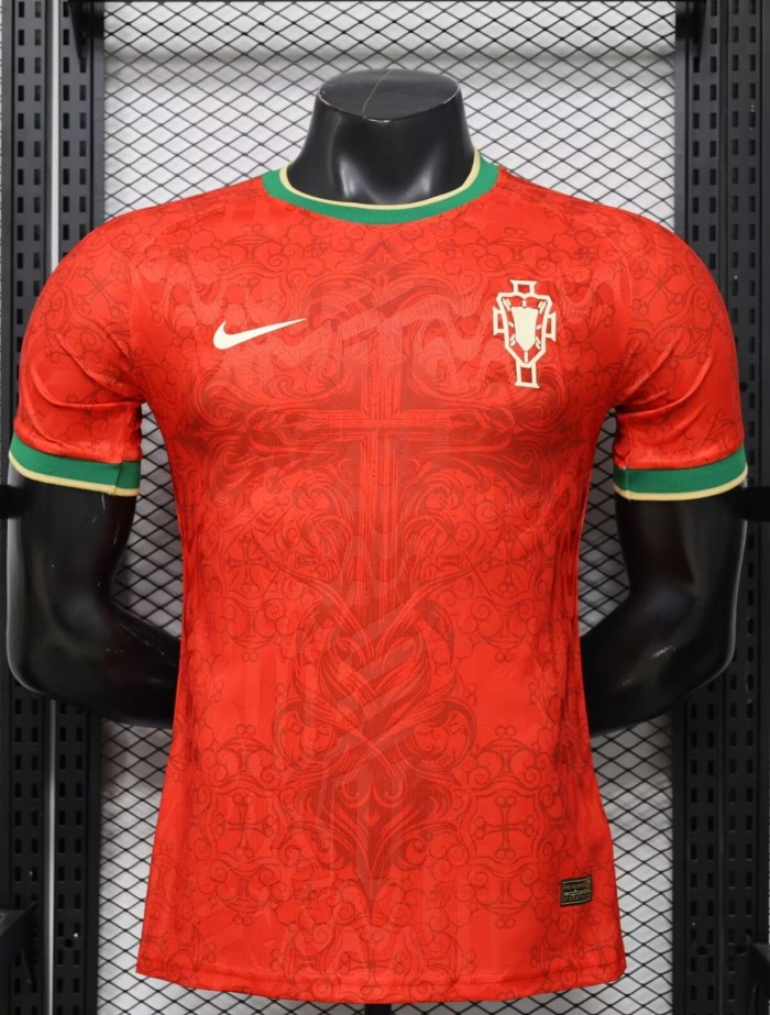 26-27 Portugal Red Special Edition Player Version Soccer Jersey