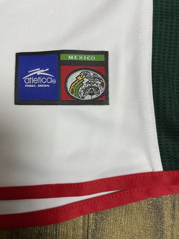 1998 Mexico Retro Soccer Jersey