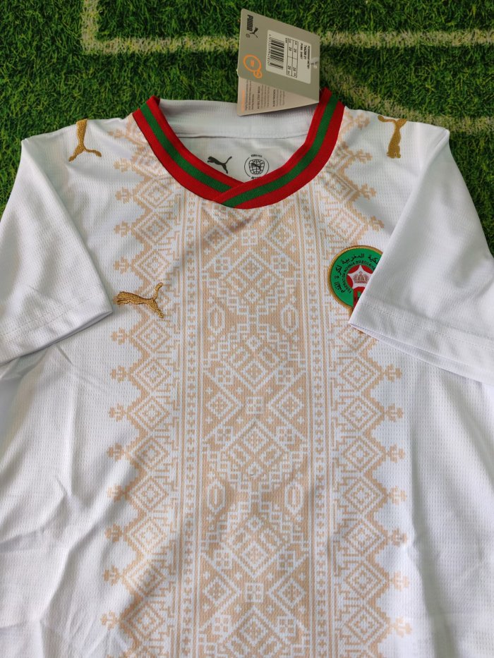 2026 World Cup Morocco Away Kids Soccer Jersey