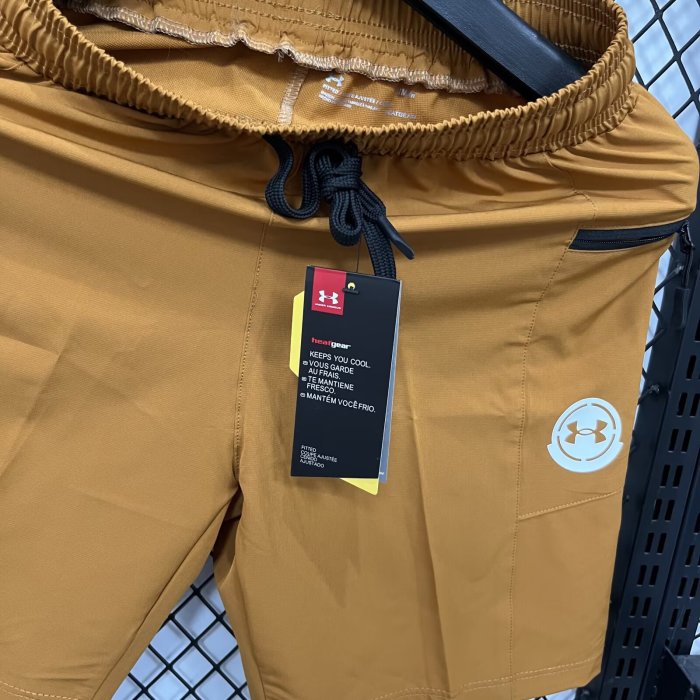 2026 UA Yellow Casual Short Pants