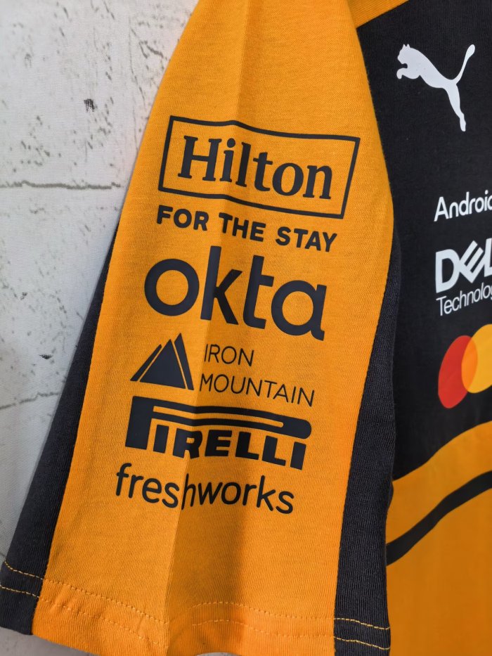 2026 F1 McLaren New Pattern Short Sleeve Racing Suit