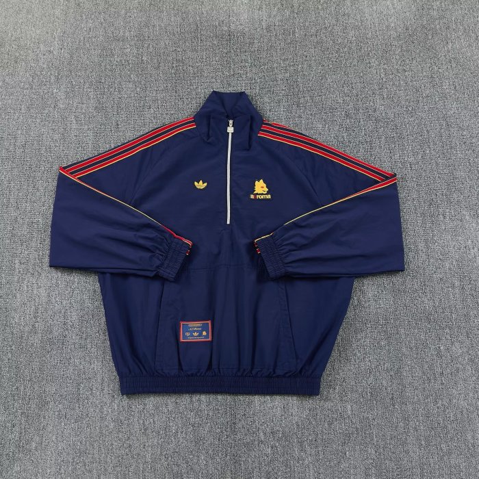 26-27 Roma New Pattern Half Pull Windbreaker