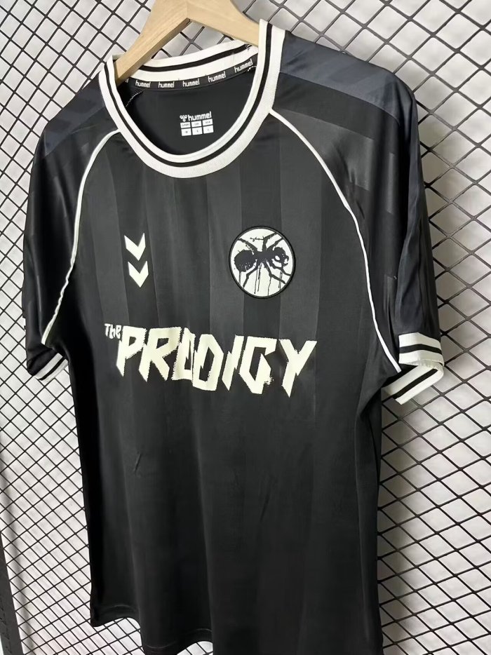 26-27 The Prodigy x Hummel Black Limited Edition Fans Soccer Jersey