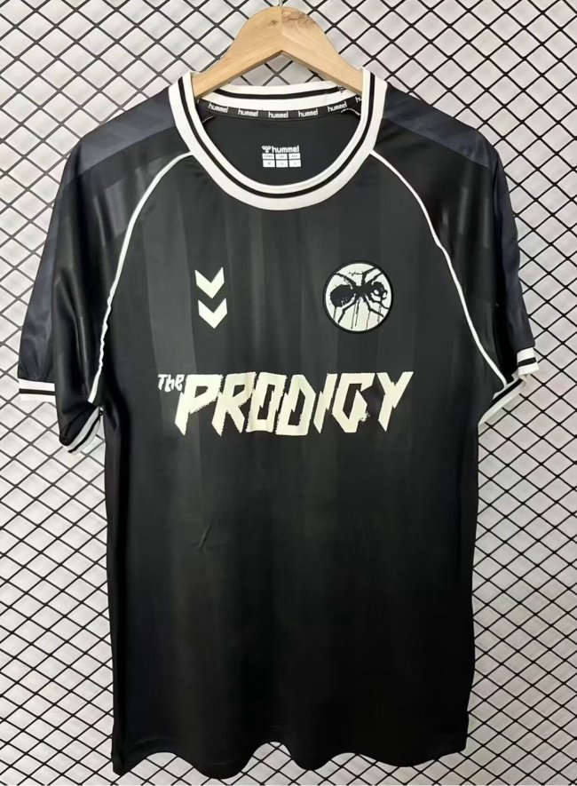 26-27 The Prodigy x Hummel Black Limited Edition Fans Soccer Jersey