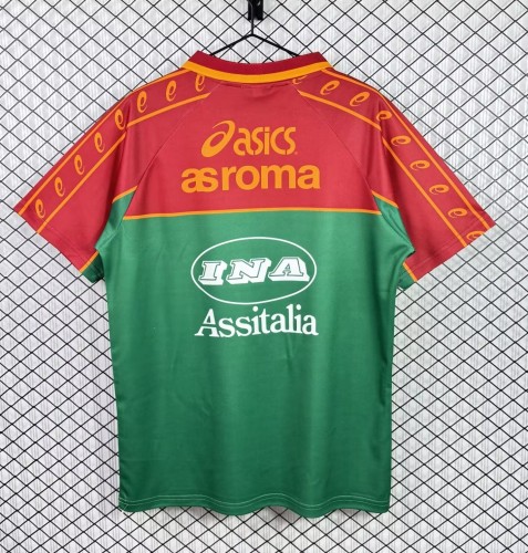 1995-1996 Roma Retro Soccer Jersey