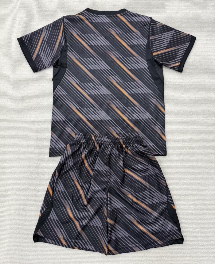 2026 France Black GoalKeeper Kids Soccer Jersey