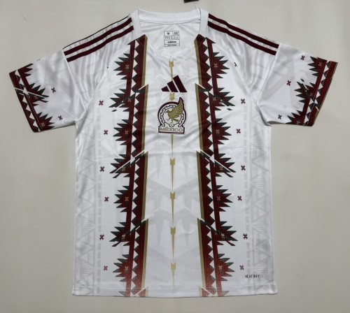 26-27 Mexico White Special Edition Fans Training shirts