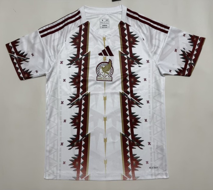 26-27 Mexico White Special Edition Fans Training shirts