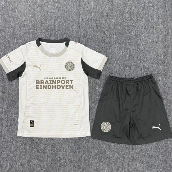 25-26 PSV Third Kids Soccer Jersey