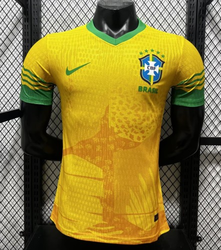 26-27 Brazil Special Edition Player Version Soccer Jersey