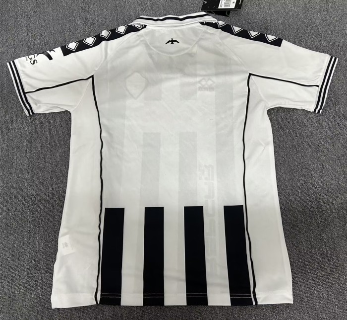 25-26 CD Castellon Retro Version Fans Soccer Jersey
