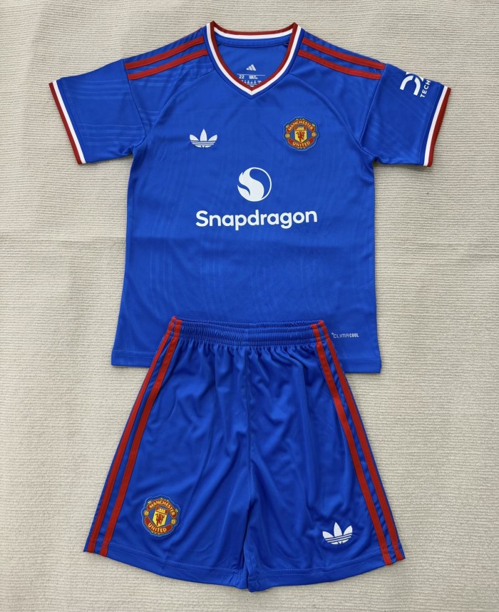 26-27 Manchester United Blue Special Edition Adult Suit
