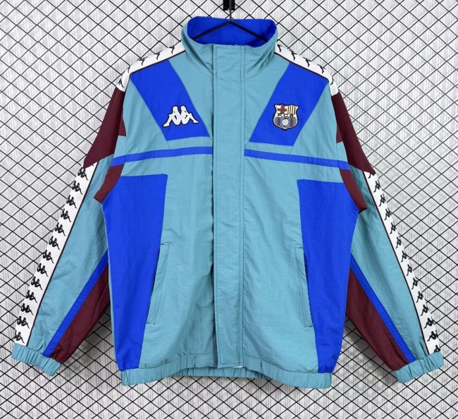 1967 Barcelona Blue Retro Windbreaker