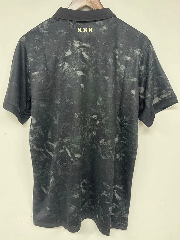 24-25 Aja× Black Special Edition Fans Soccer Jersey