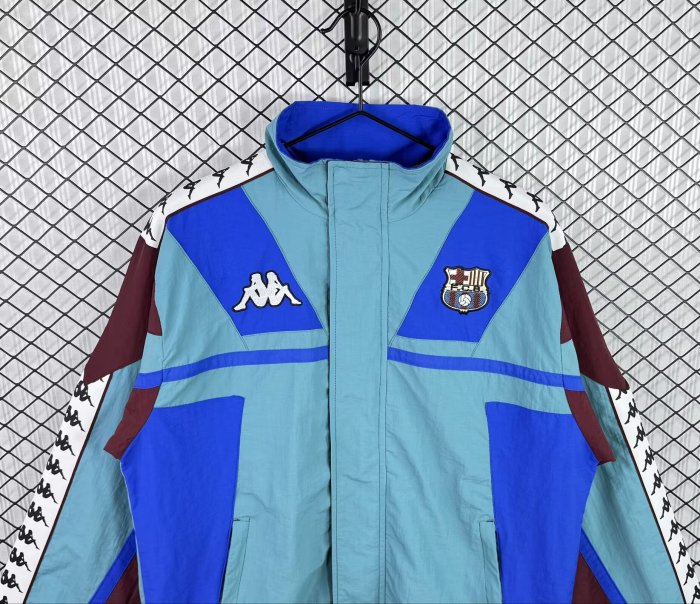 1967 Barcelona Blue Retro Windbreaker