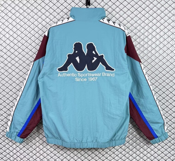 1967 Barcelona Blue Retro Windbreaker